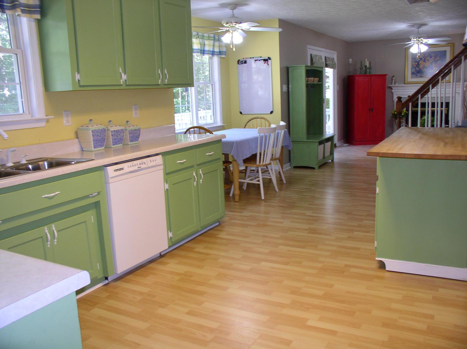 Image Title Green Painted Kitchen Cabis Color Ideas