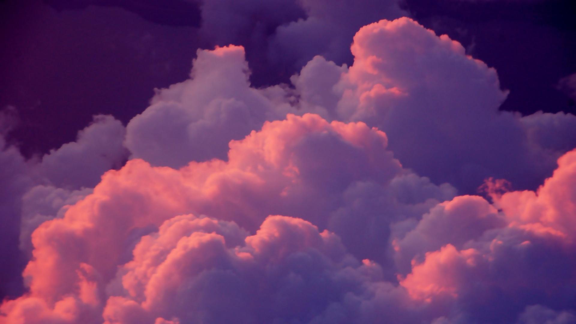 Pink Clouds Wallpaper