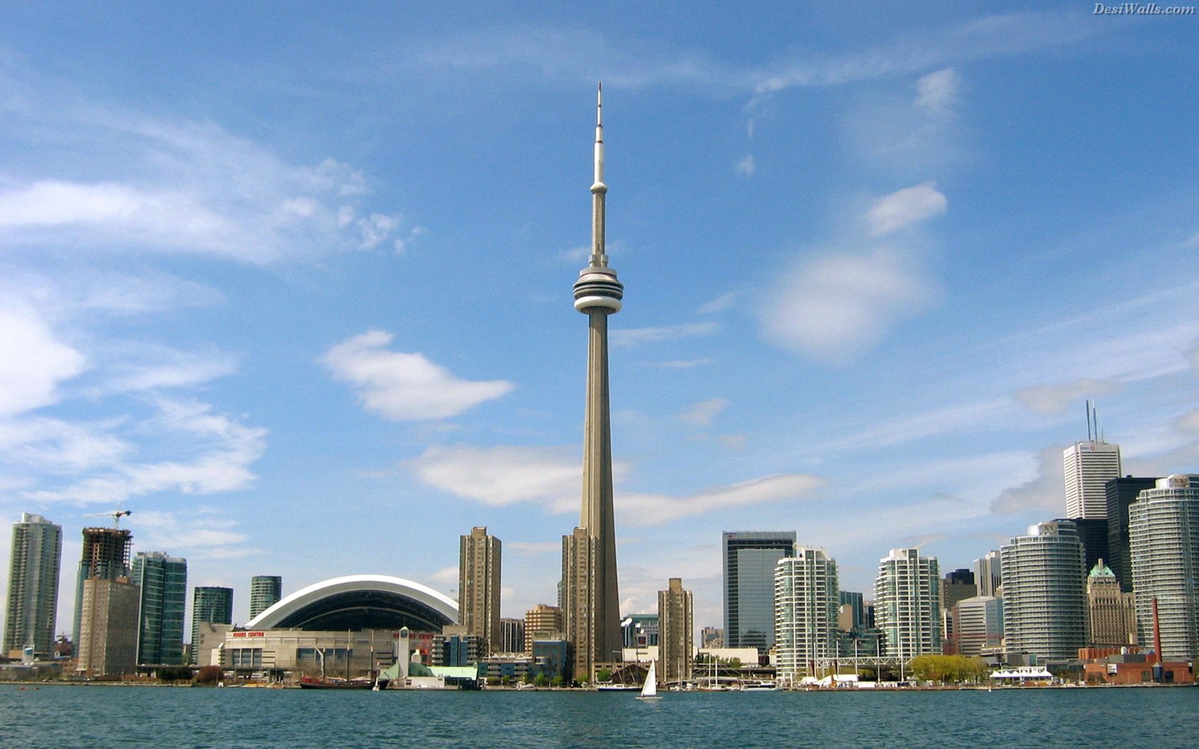 Toronto Wallpaper From Thewater
