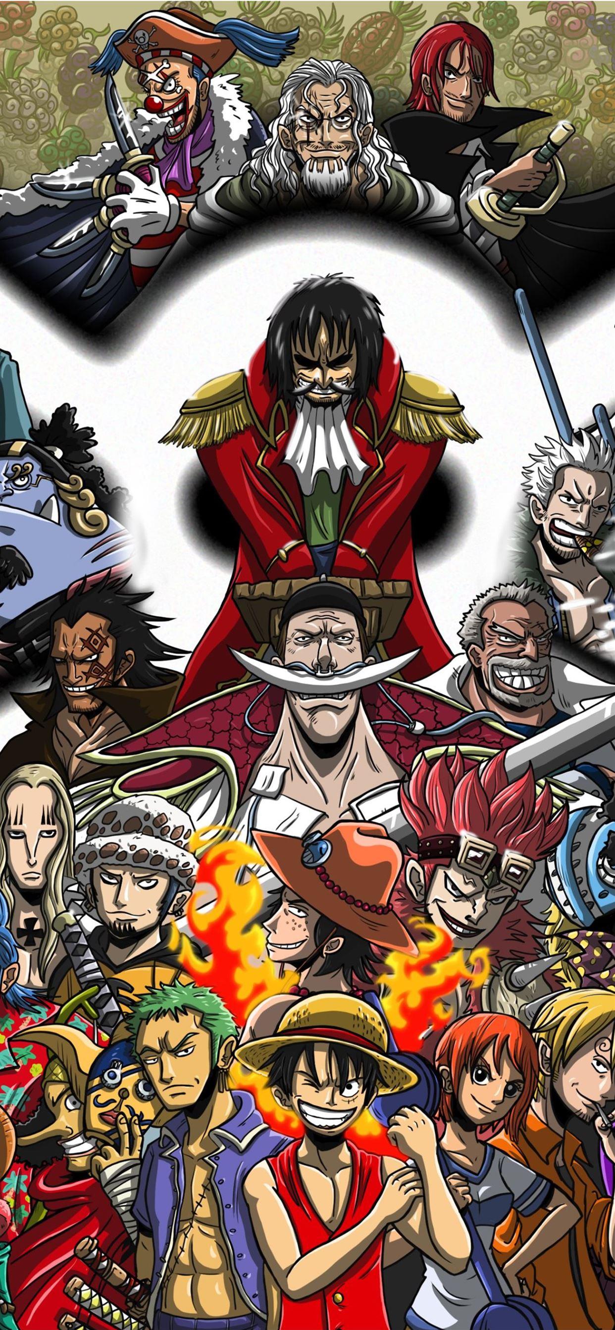 One Piece Anime iPhone Wallpaper
