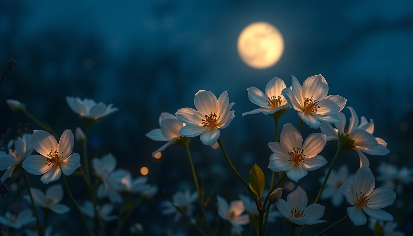 Moonflower Wallpaper