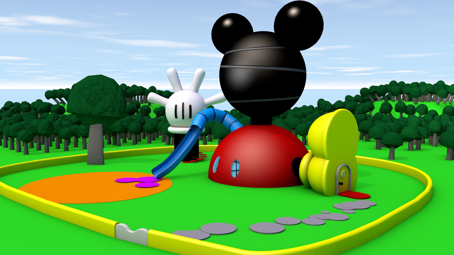 Mickey Mouse Clubhouse For Your Desktop