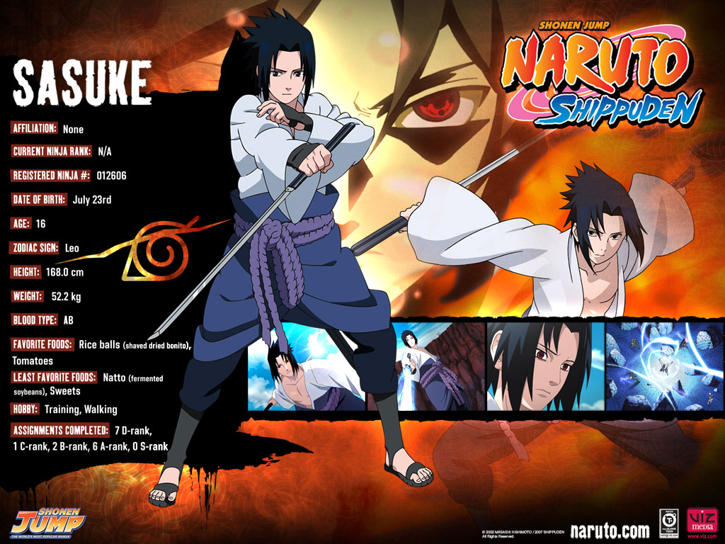 Sasuke Naruto Shippuden Wallpaper Gt