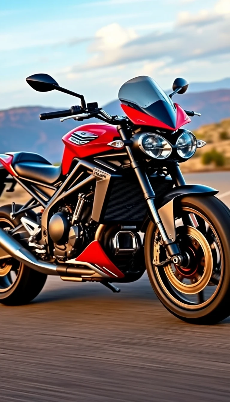 Triumph Street Triple Wallpaper