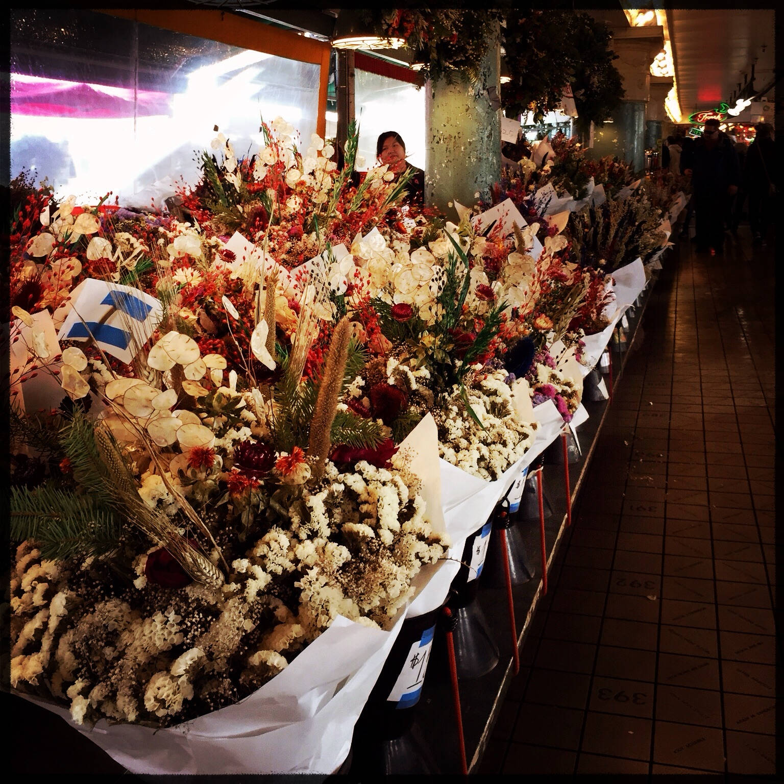 Pike Place Market Bouquets Wallpaper