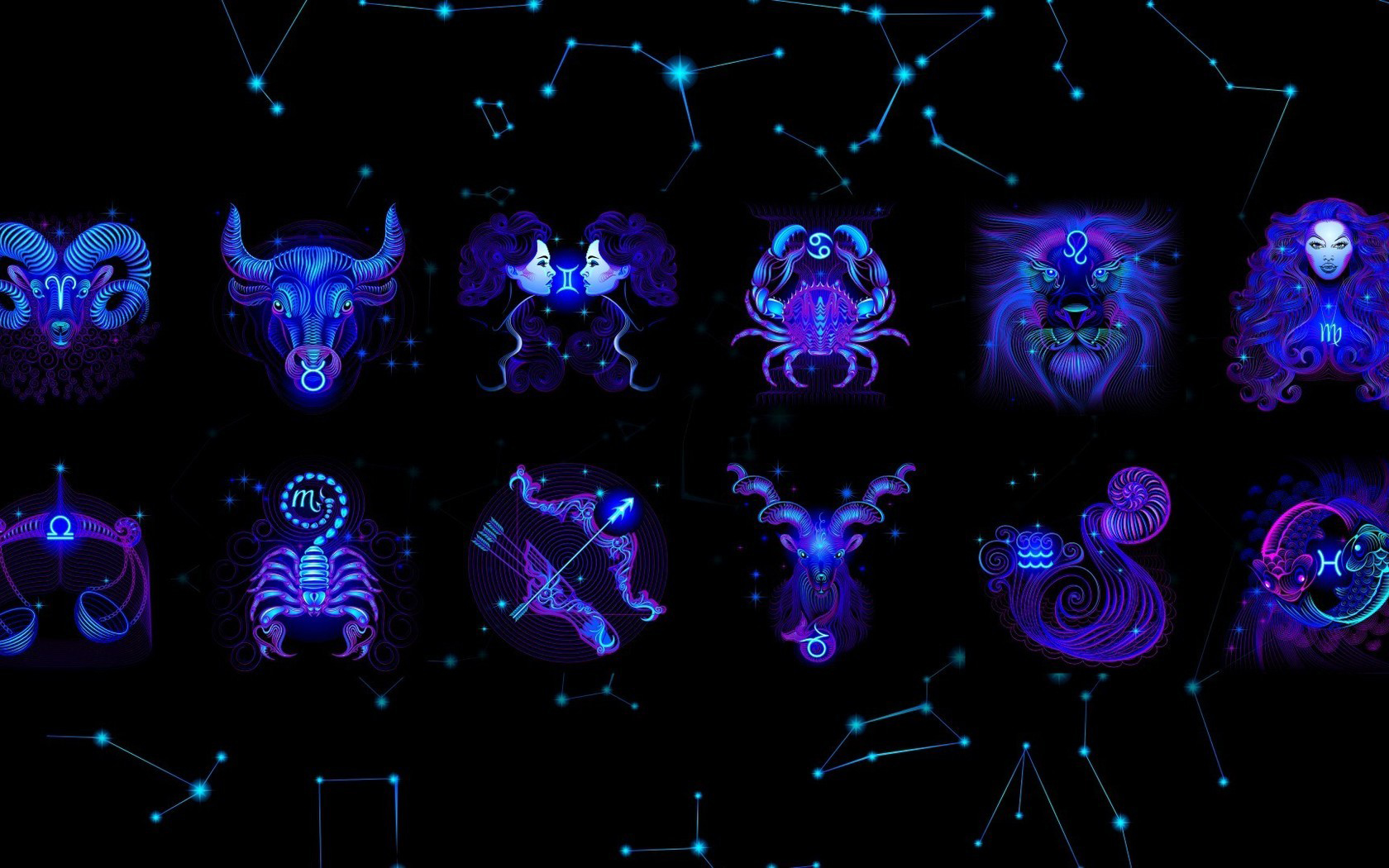 Zodiac Signs Desktop Wallpaper On Latoro
