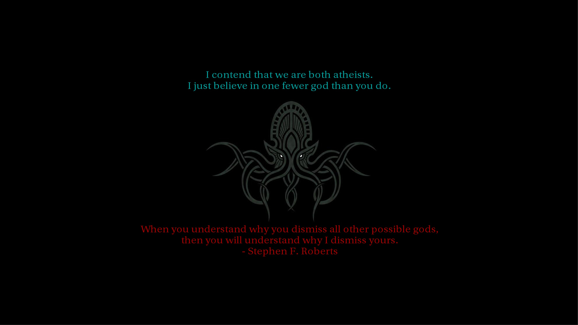Quotes Cthulhu Wallpaper Religion Atheism