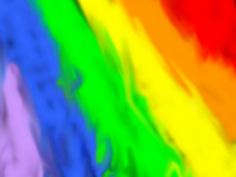 Blurry Rainbow Stripes Wallpaper