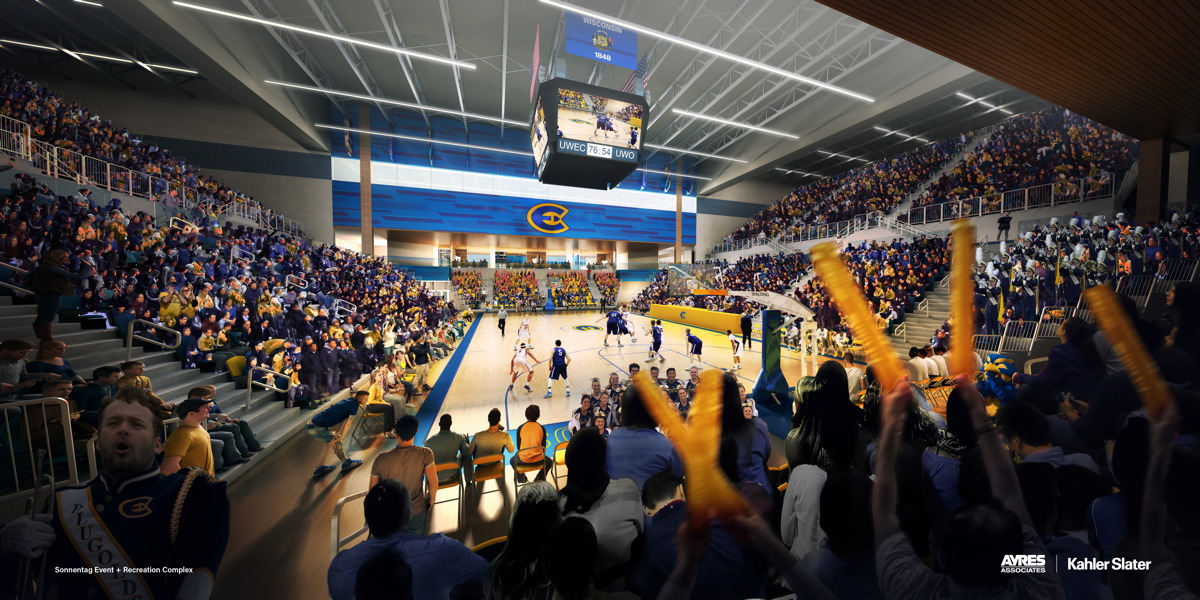 It S Happening Uwec Plans To Start 100m Arena Project By