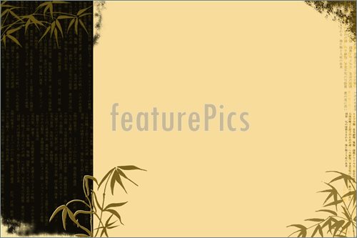 Multi Coloured Asian Theme Background