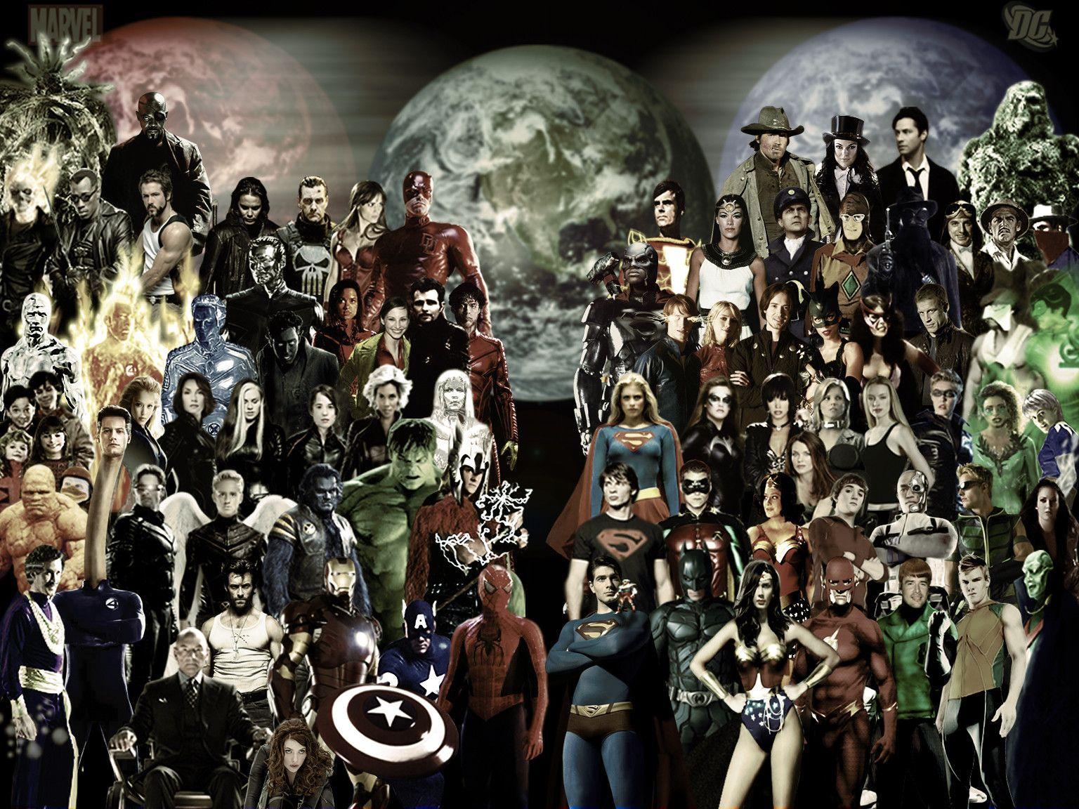 Dc Heroes Wallpaper
