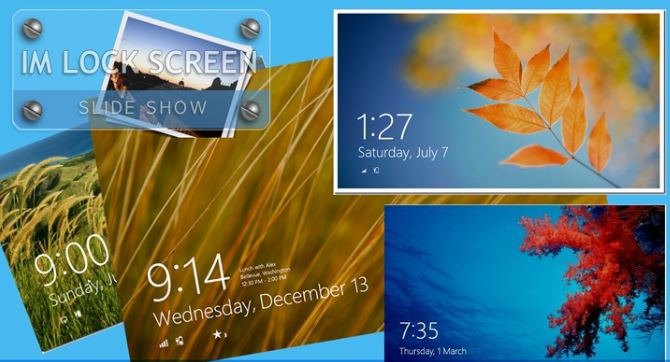 Rotate Windows Lock Screen Pictures