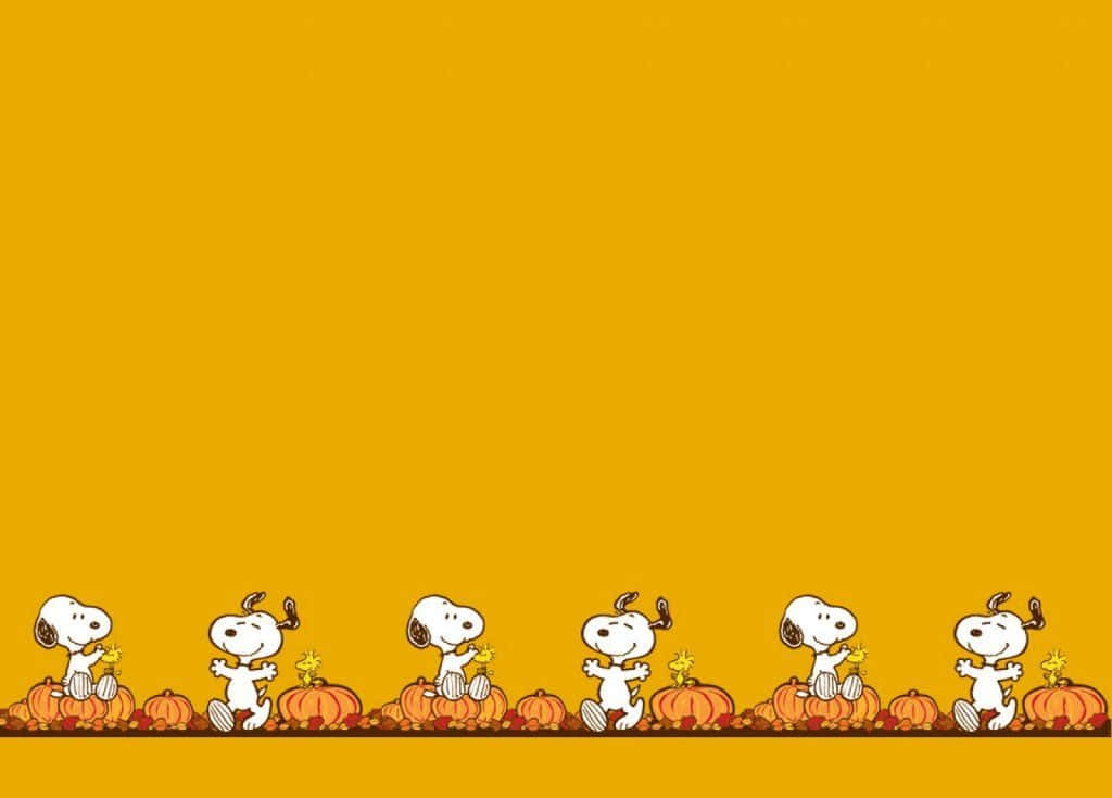 Snoopy Thanksgiving Wallpaper