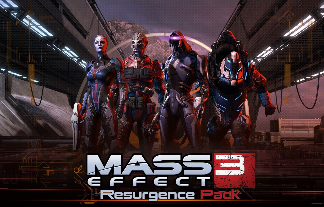 Wallpaper Mass Effect Azari Resurgence Pack Get Batarians