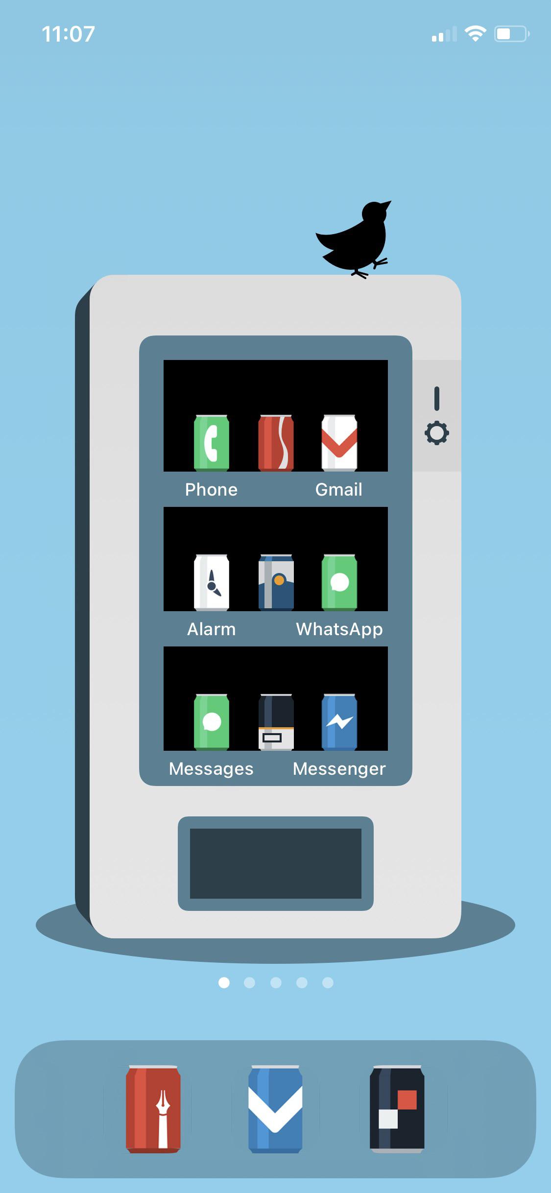 The Vending Machine iOSsetups