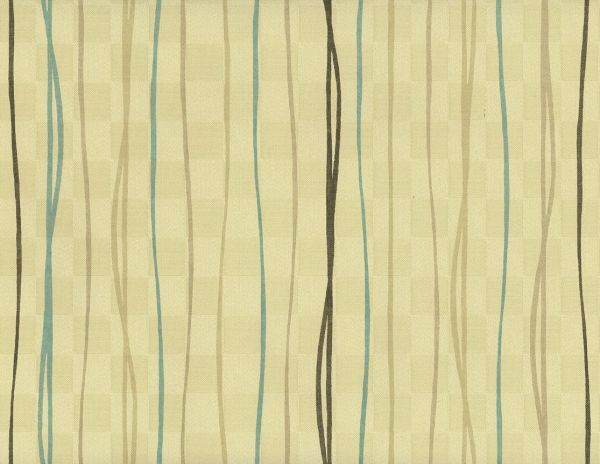 Stripe Spa Waverly Fabrics Wallpaper
