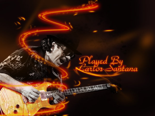 Carlos Santana By Artpulse