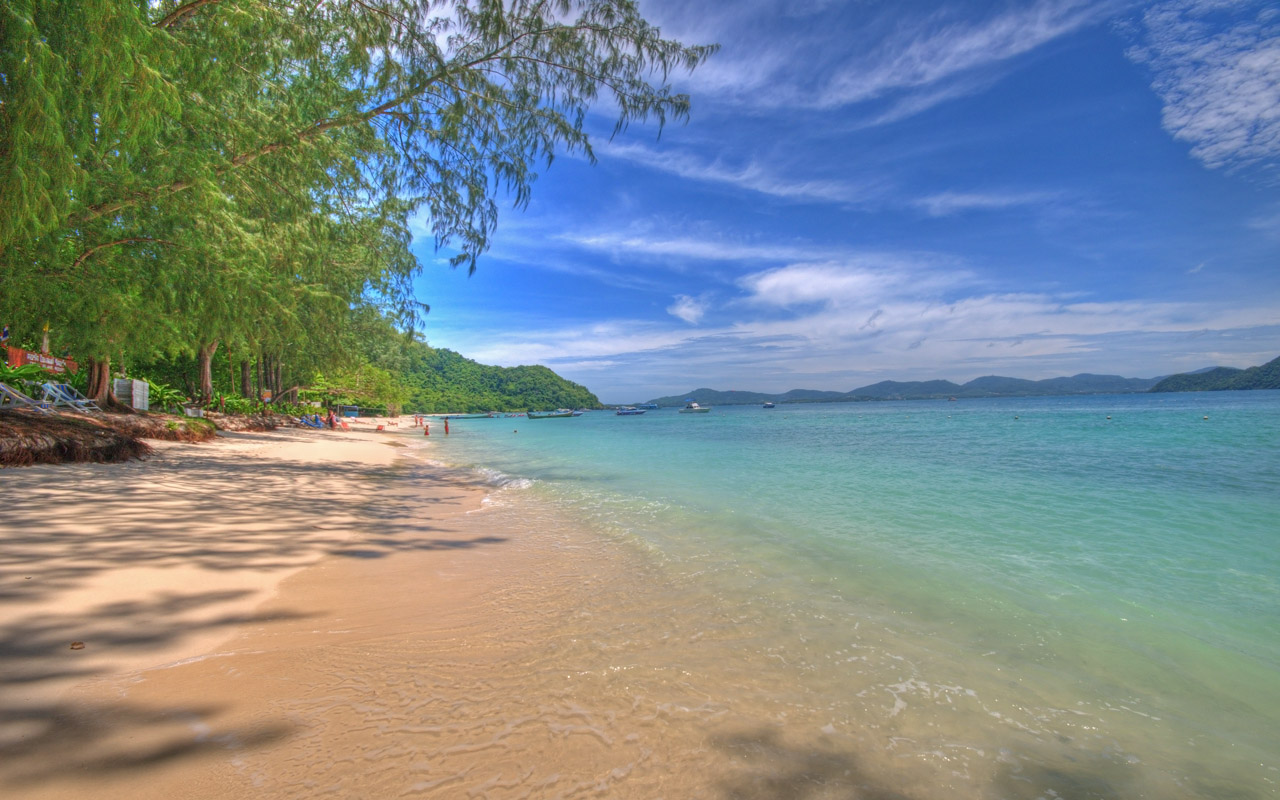 Coral Island Thailand Beach Wallpaper