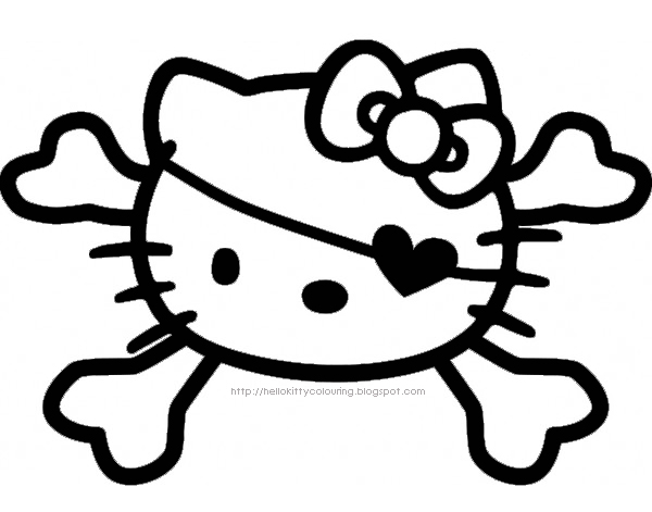 Hello kitty coloring pages wallpapers 600x471