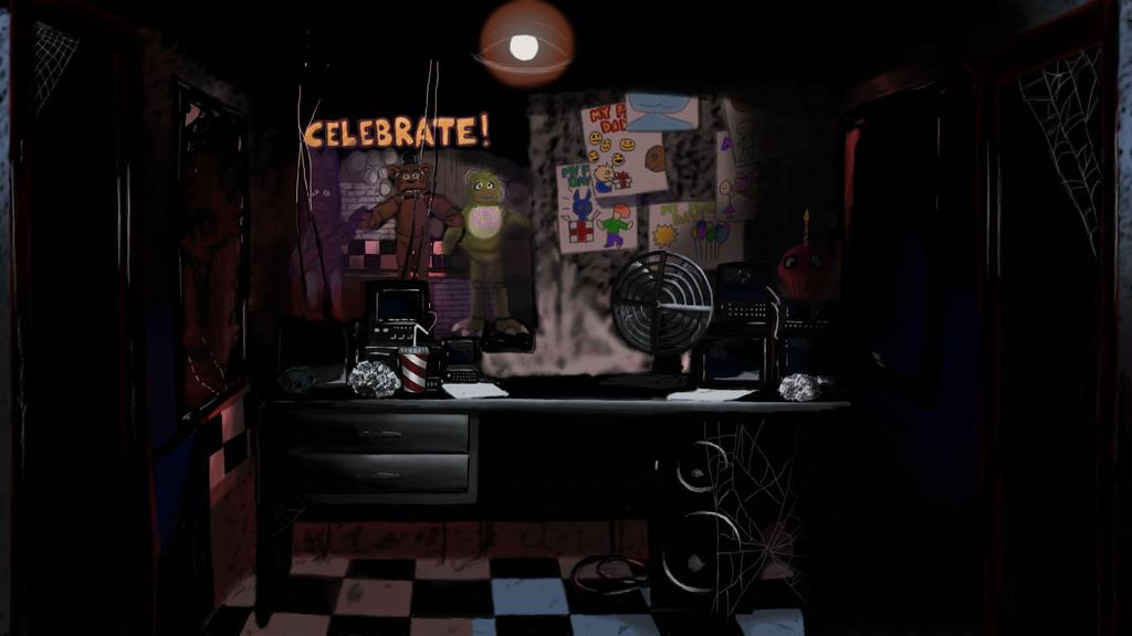 Fnaf Office Background Clipart Stunning Cliparts F2obc