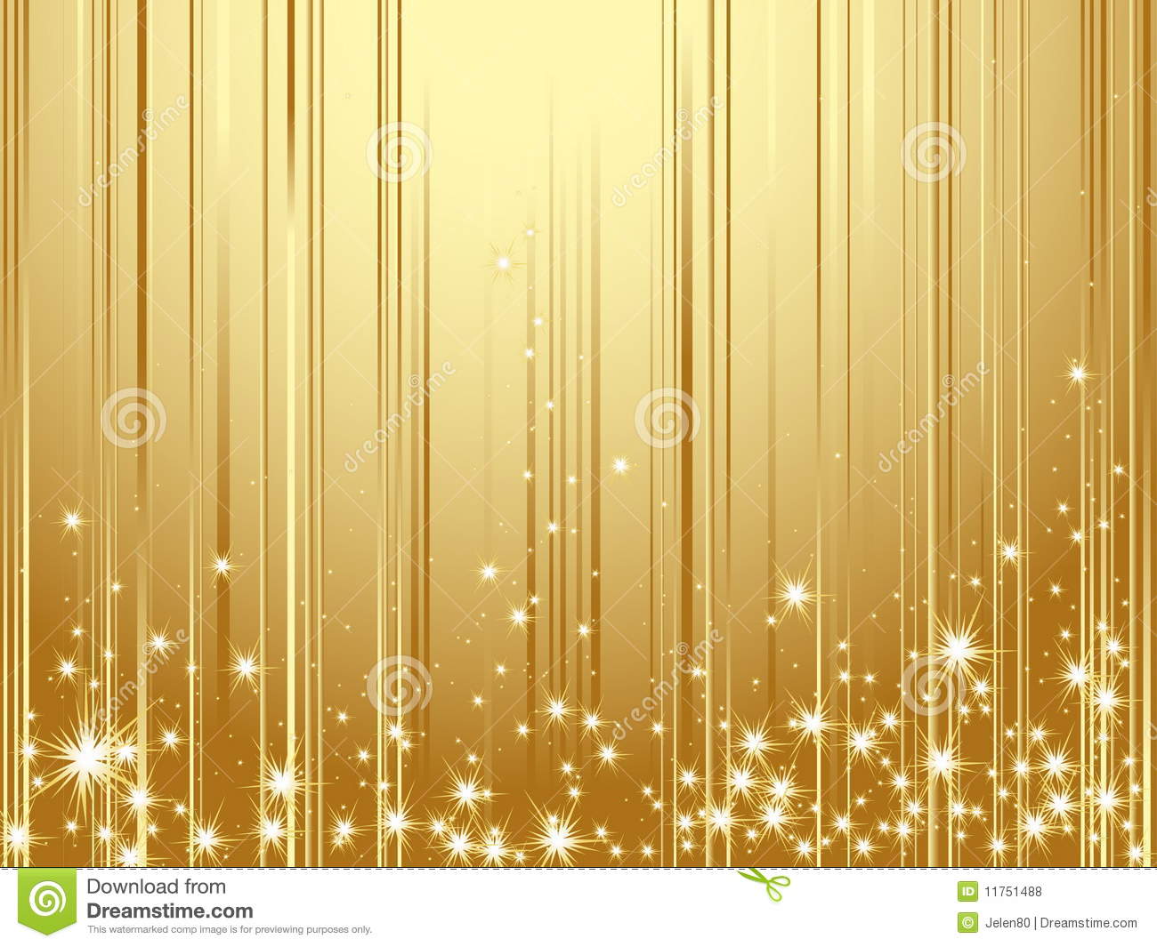 Gold New Year Background Happy Holidays