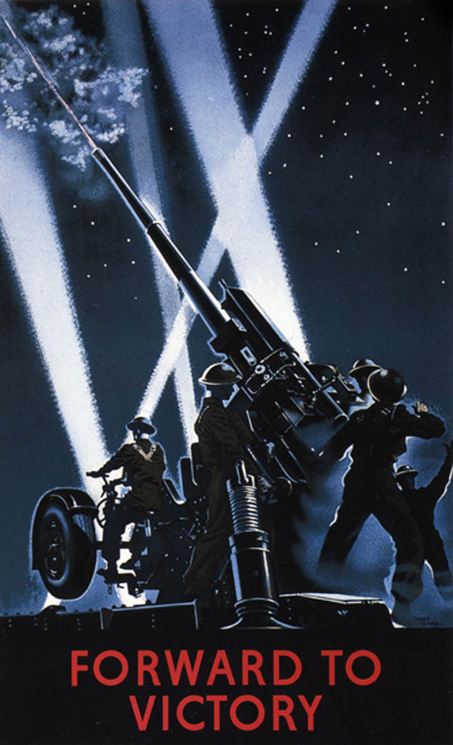 Forward To Victory Vintage World War Posters Wallpaper Image