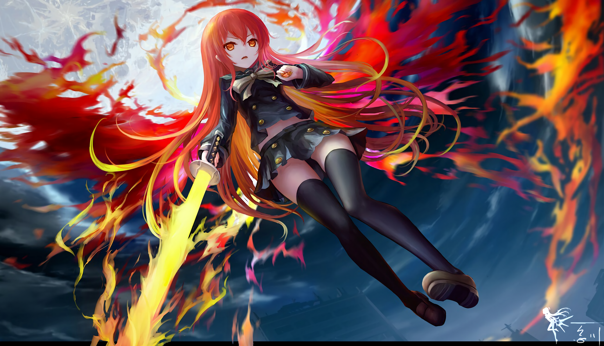 Anime Shakugan No Shana HD Wallpaper And Background