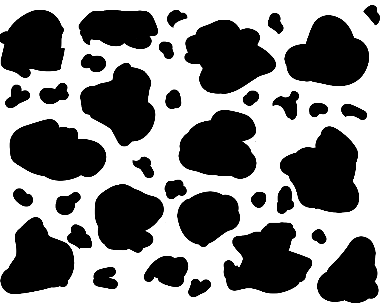 Pin Cow Print Background