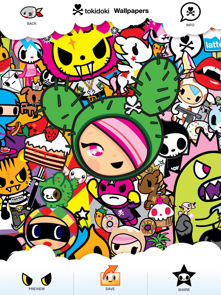 Tokidoki Criminally Cute Background And Wallpaper For