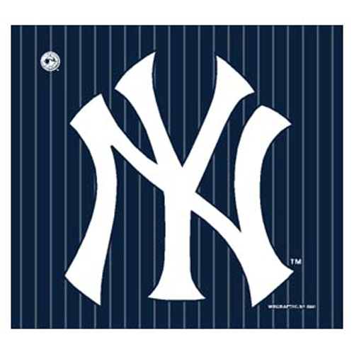 New York Yankees Ny Cap Logo Pinstripe Banner Garden Flag