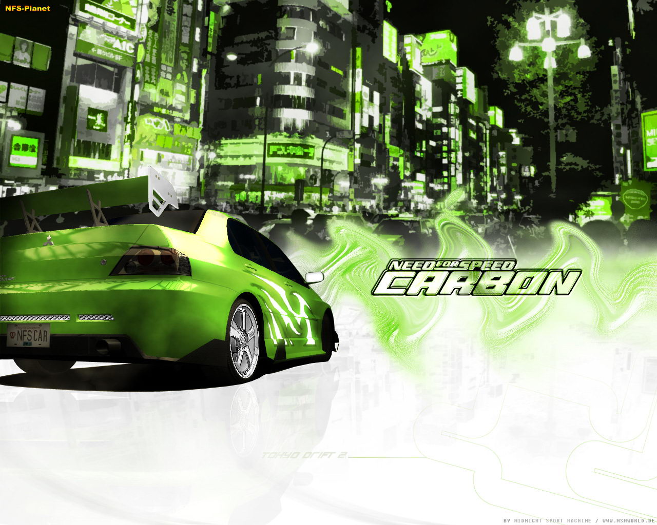 Green City Need For Speed Carbon