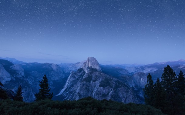 Get A Stunning New El Capitan Wallpaper Of Glacier Point From Beta