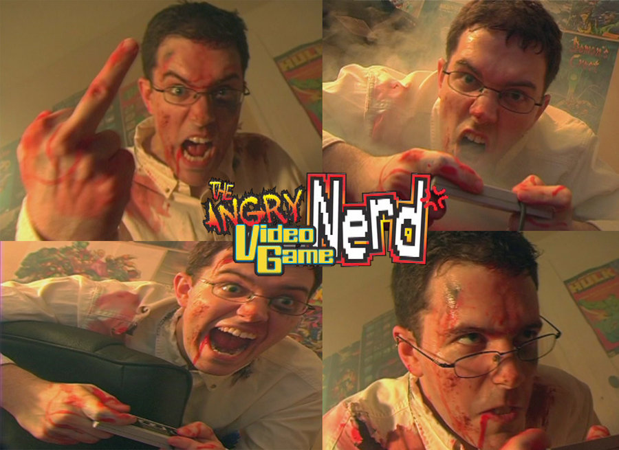 Angry Video Game Nerd Wallpaper By Glados973