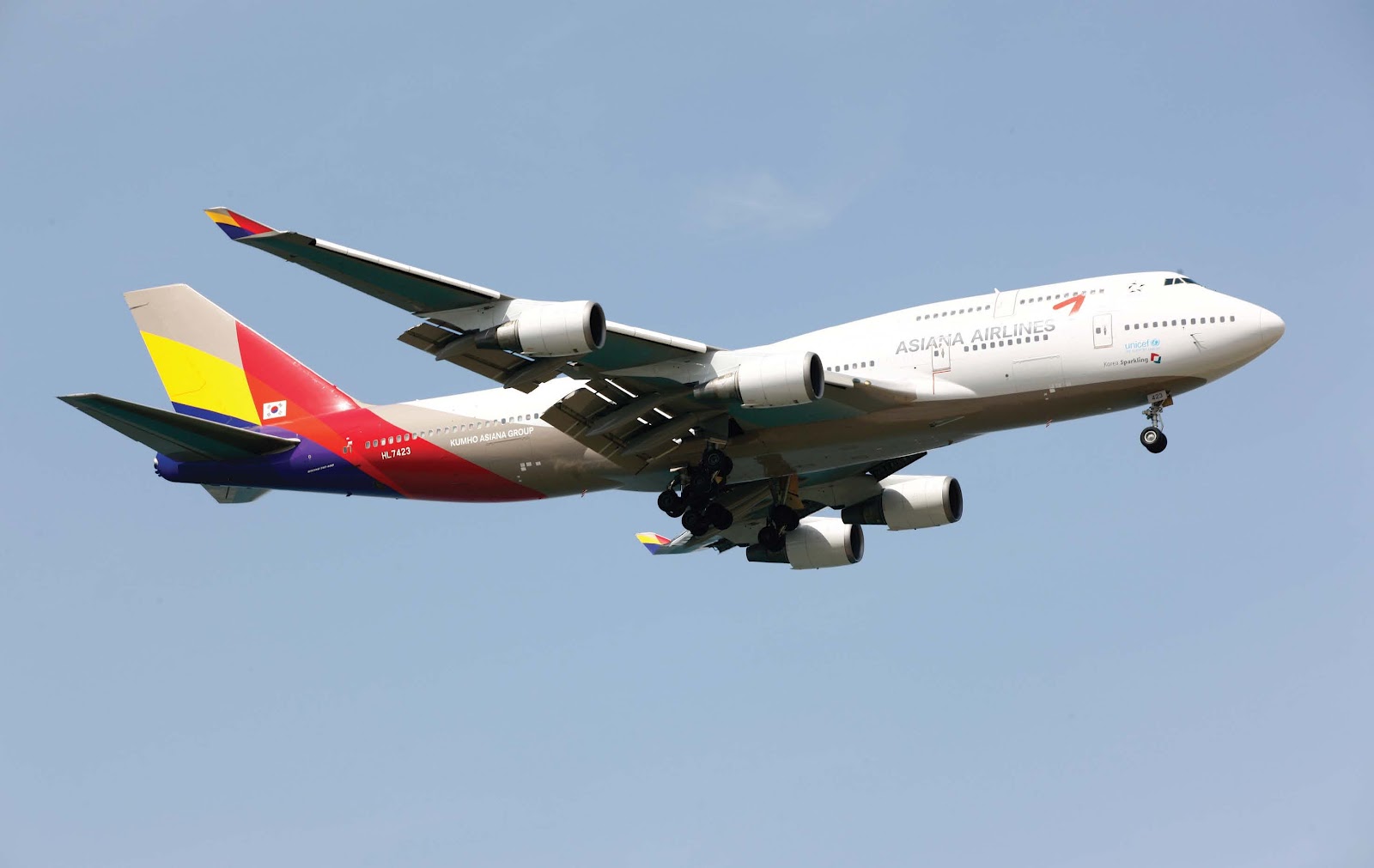 Boeing Of Asiana Airlines Aircraft Wallpaper