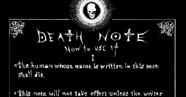 Neesas Kingdom Death Note