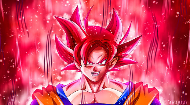 Goku Anime Resolution HD 8k Wallpaper
