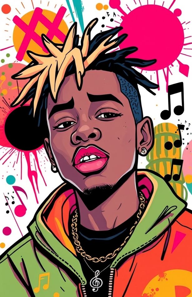 Cartoon Xxxtentacion Wallpaper