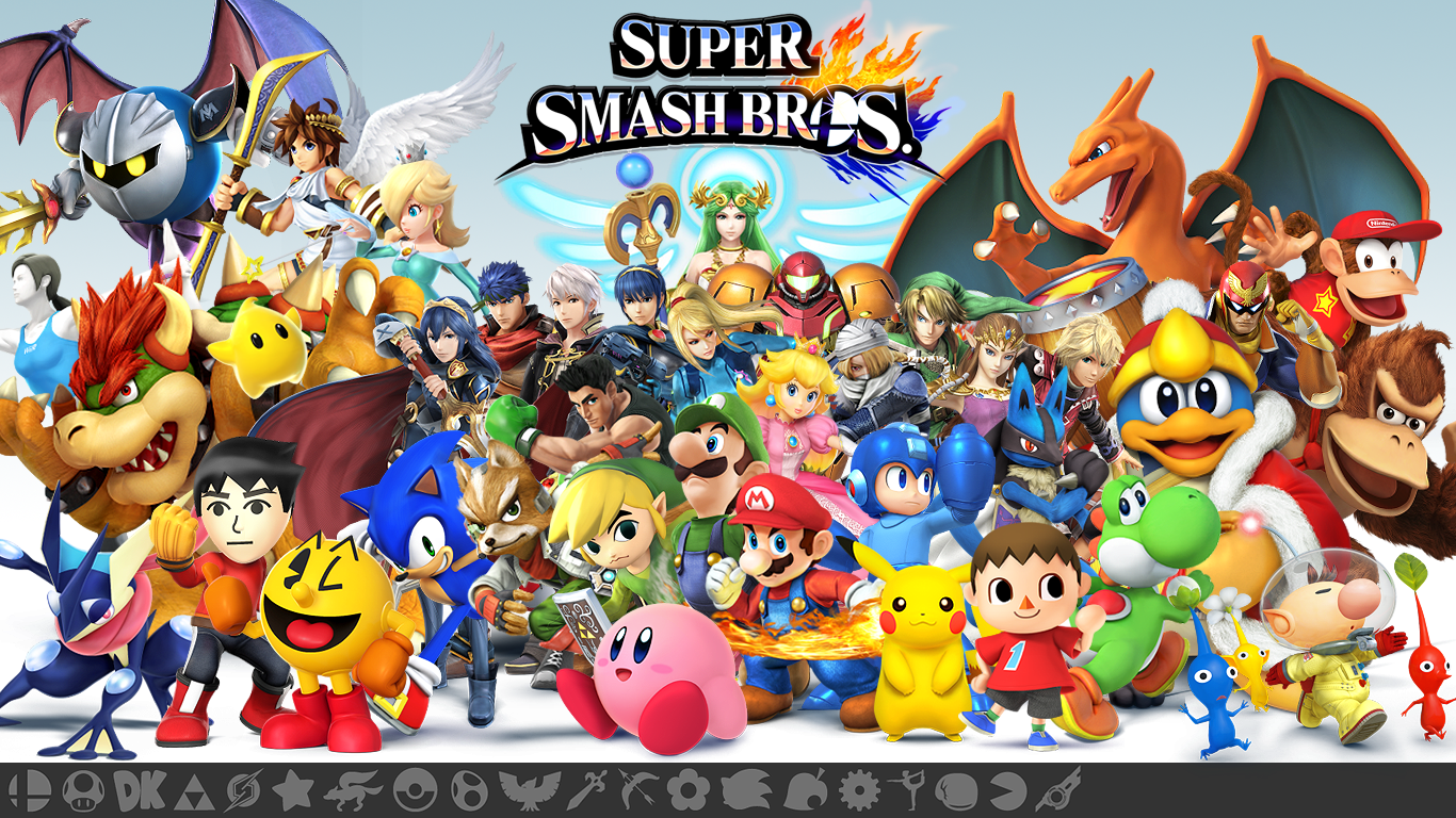  Super Smash Bros Wii U tous les wallpapers Super Smash Bros Wii U 1366x768