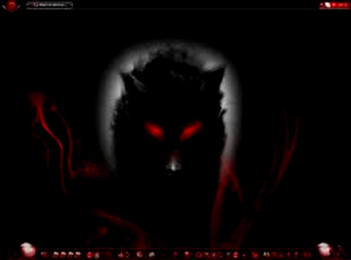 Dark Wolf HD Wallpaper Pack