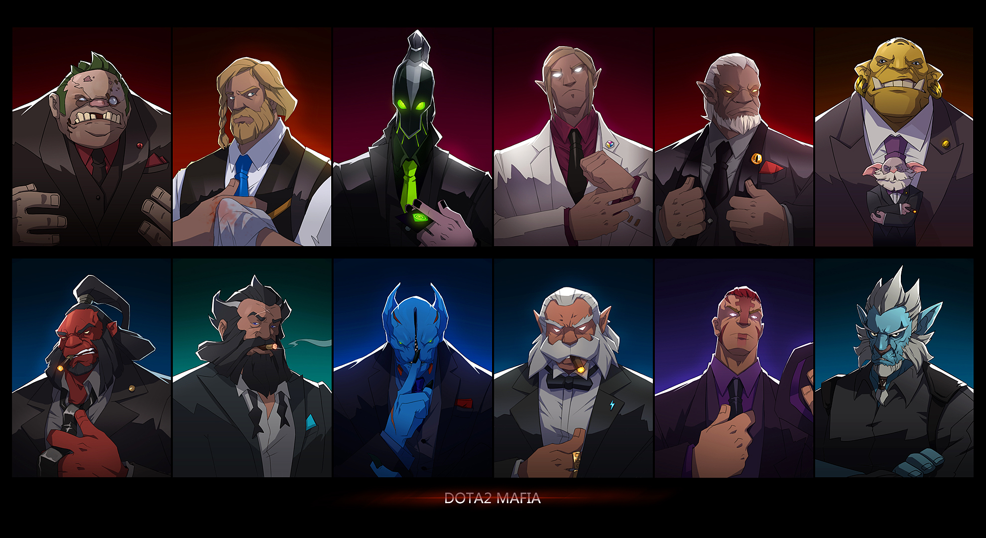 Dota Mafia Team Wallpaper HD