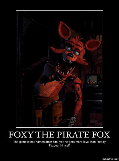 Foxy The Pirate Fox By Little Missing Ghost