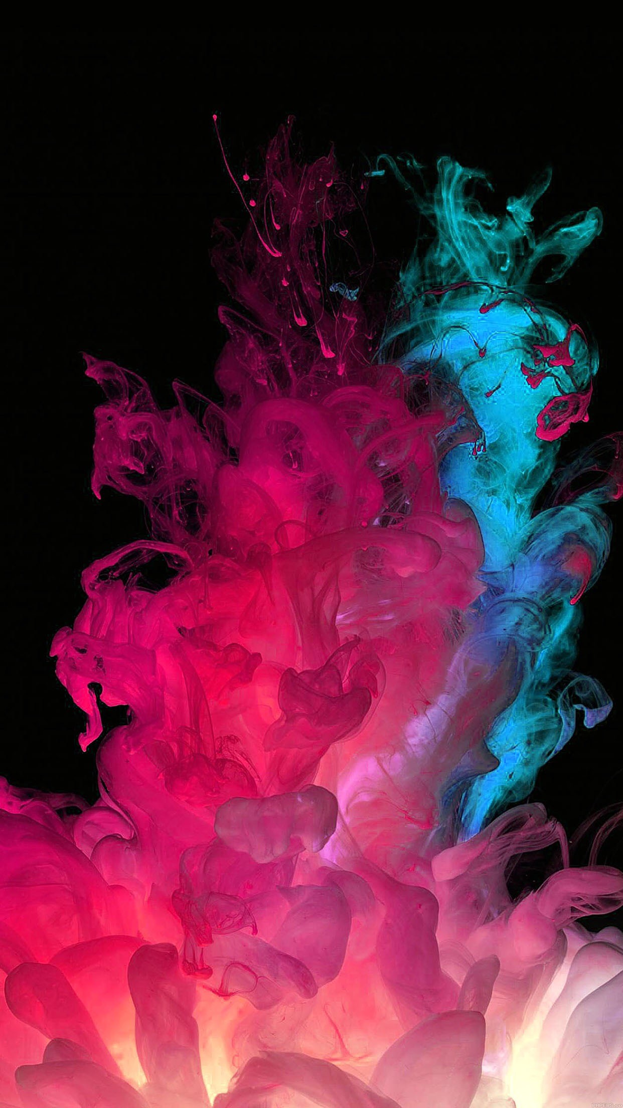 Trippy Smoke Background Wallpaper