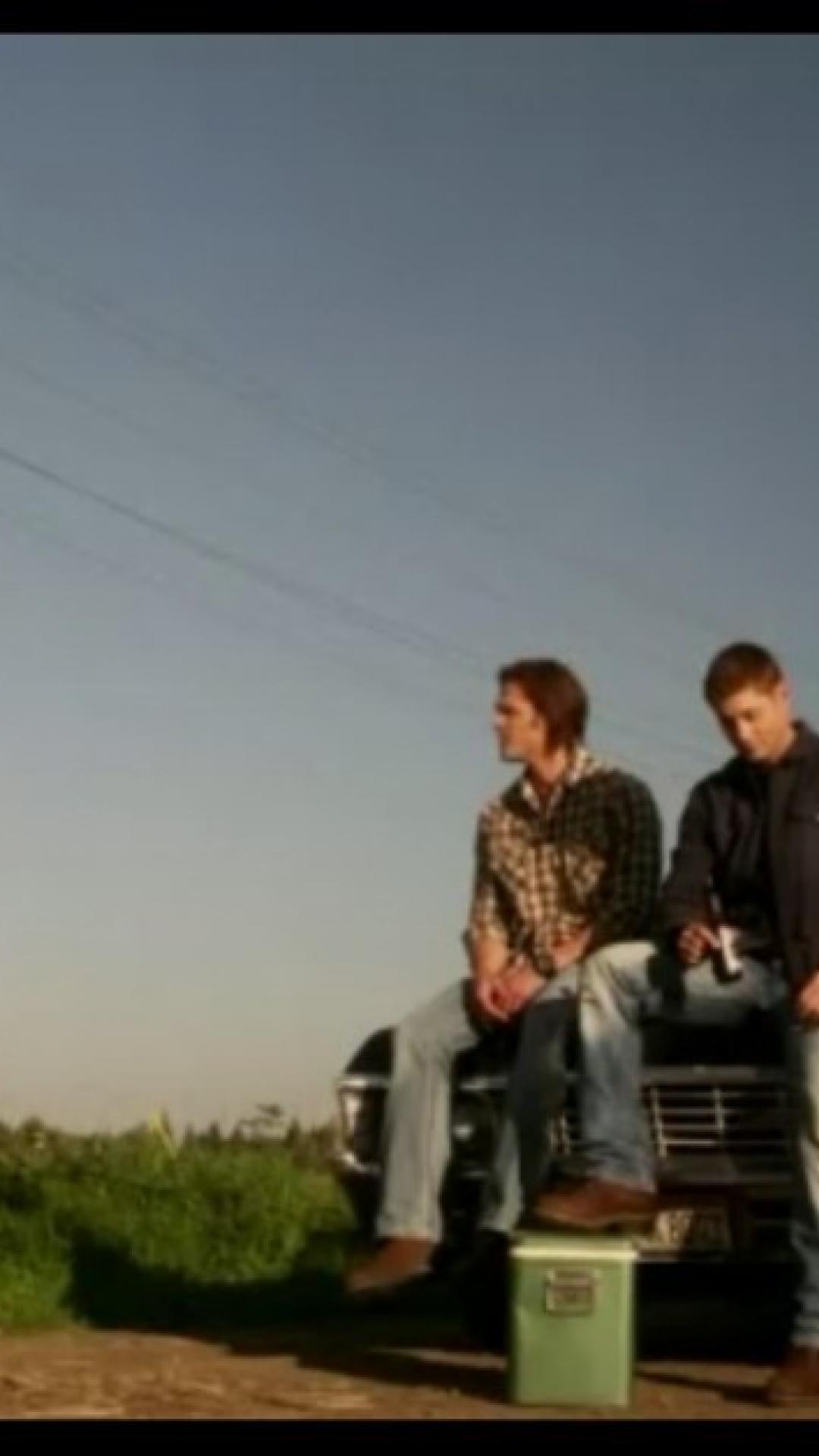 Winchester Sam Impala Supernatural Tv Series Wallpaper