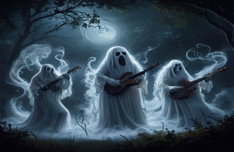 Ghost Band Wallpaper