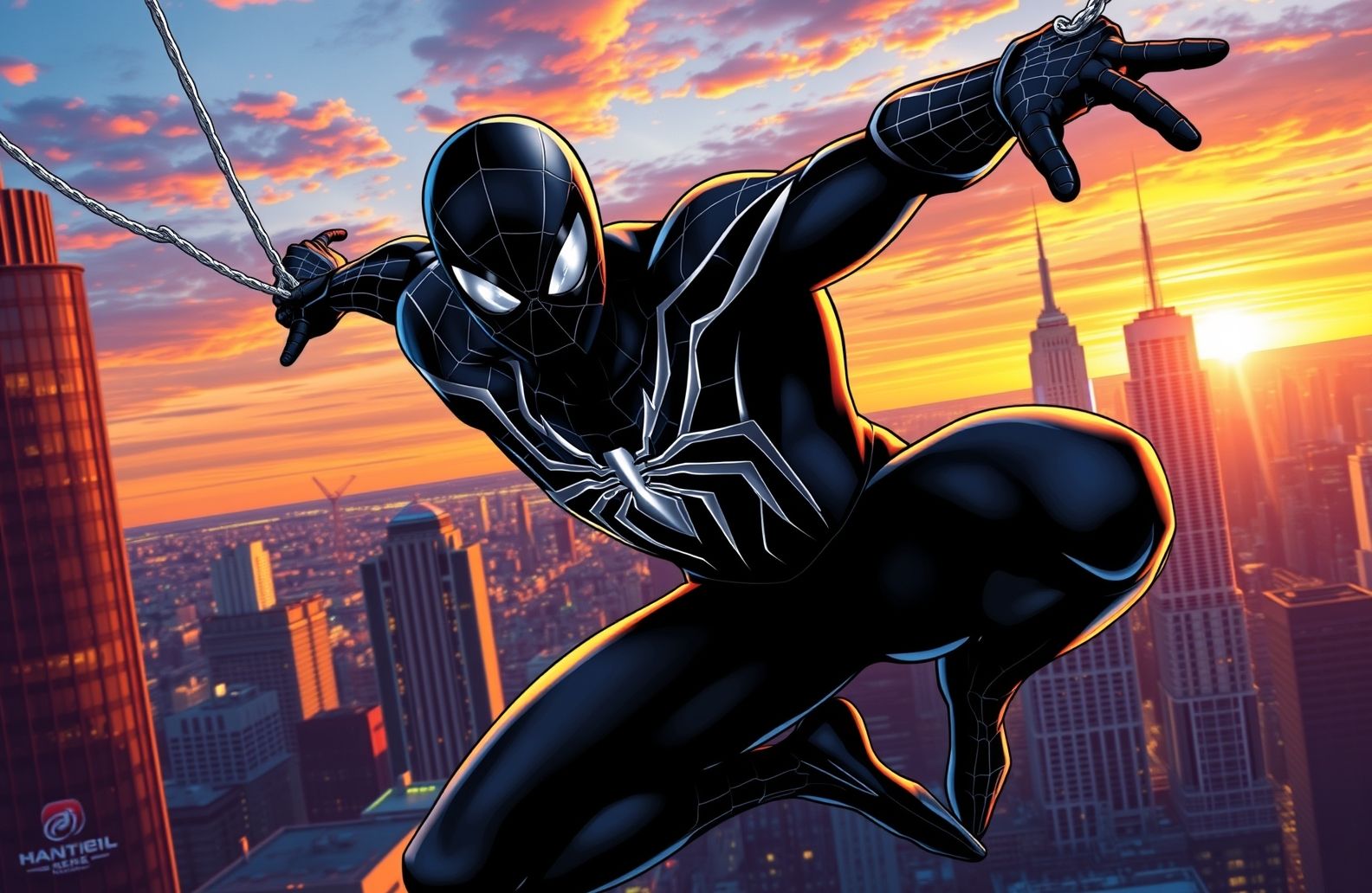 Black Spiderman Wallpaper