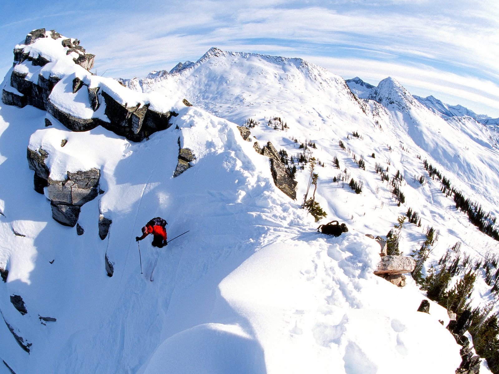 Powder Skiing Wallpaper WallpaperSafari