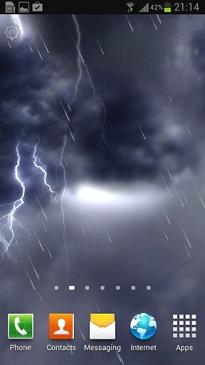  live wallpaper screenshots How does it look Lightning storm live