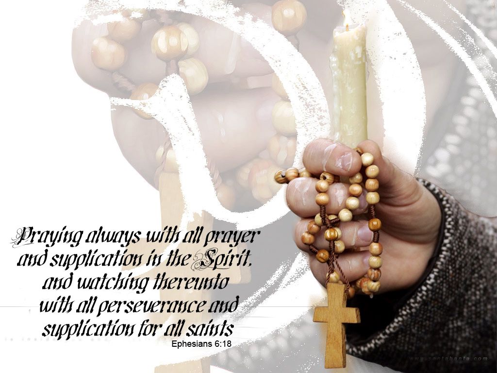 Rosary Prayer Wallpaper Christian And Background