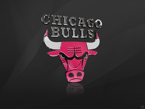 Chicago Bulls 3d Logo Wallpaper Nba