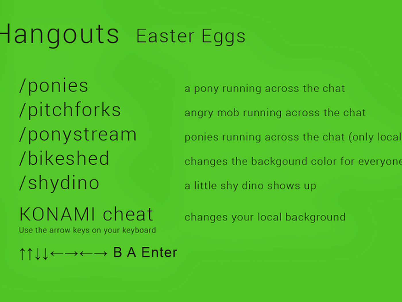 Google Hangouts Easter Eggs Include Shy Dinosaurs And Stampeding